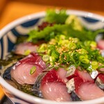 おいしいモツ鍋と博多の鮮魚 湊庵 - ゴマサバ丼