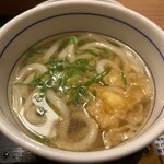 夢庵 - 和膳セットの温うどん