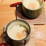 Tsukiji Sushikuro - 付け合わせの茶碗蒸し