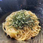 爬虫類カフェバー RePL - こおろぎ混ぜそば（麺は小麦粉製です）