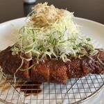 とんかつ錦 - ネギみそかつ定食