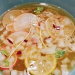 だしと小麦の可能性 - 昆布水つけ麺