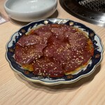 焼肉 慶 - 炙りレバー　1280円