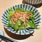 日本酒と和食 花びし - 香味野菜のサラダ