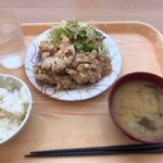 千歳市役所 食堂・喫茶 - から揚げ定食