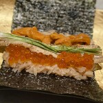 恵比寿 寿司と日本料理 一 - 焼き穴子巻物