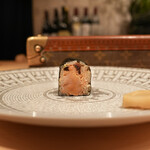 鮨 尚充 - 鮟肝干瓢巻き