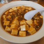 Ajino Kouryuu - ビールのツマミに単品の麻婆豆腐　辛味と旨味で美味しかった　白飯でも食べたい