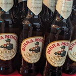 Pizzeria Geco - モレッティ再販てす。イタリアのラガー、黒、白、タイプのそろってます。