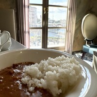 オチェーアノ - クリーミーカレー　窓からのseaの景色が最高です