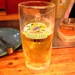 成吉思汗 大黒屋 - ビールは麒麟一番搾り