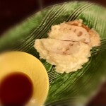 rai - れんこんの天ぷら 500円