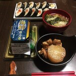 オリジン - とある日の夕食（奥の海苔巻きはマイバスの）