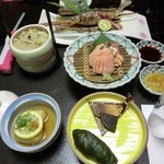 十津川温泉湖泉閣吉乃屋 - 料理写真:夕食