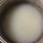 丸屋 - 平成25年大晦日　蕎麦湯、これまた濃いところがいい塩梅です。