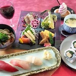 鮨割烹みどり - 春彩レディースランチ