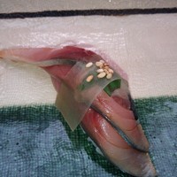 寿司割烹 魚紋 - 〆サバ（H25.12.29撮影）