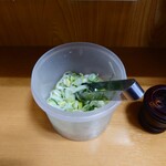 加賀 - 取り放題の葱。