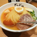 焼肉冷麺だいじゅ - 冷麺定食(ミニそぼろ丼つき)