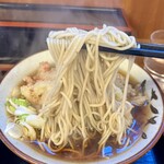 Soba Yoshi - かき揚げそば550円