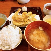 銀平 北新地店 - 天ぷら定食¥1,320-