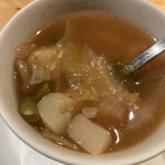 キッチン・イシガキ - ランチセットのスープ