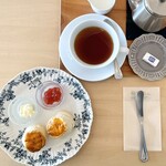 Tea Room Claris's - クリームティーセット 1000円