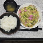 あたか - 皿うどん定食  (日替定食)