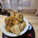 Tendon Tentamaya - 牡蠣天丼1,600円