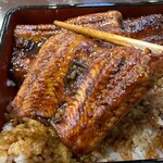 うなぎ料理 あつみ - 特上重（肝吸い変更は+50円）　屈指の鰻量！