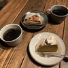 ヤキガシとケーキ アトリエ ミニョン - ピスタチオのタルトとケーキ