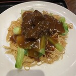 東亜食堂 - 牛バラ焼きそば