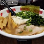 Hakata Fukuya - 正油ネギラーメン。