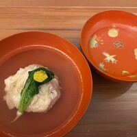 日本料理 晴山 - 蟹しんじょう
