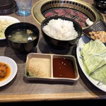 焼肉レストラン 一心亭 - Ｂランチ９７６円