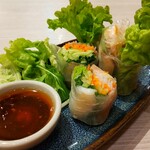 Asian Dining & Niku Bar Sita - えびの生春巻き