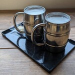 KOU雅之郷 - ウェルカムドリンクのビール