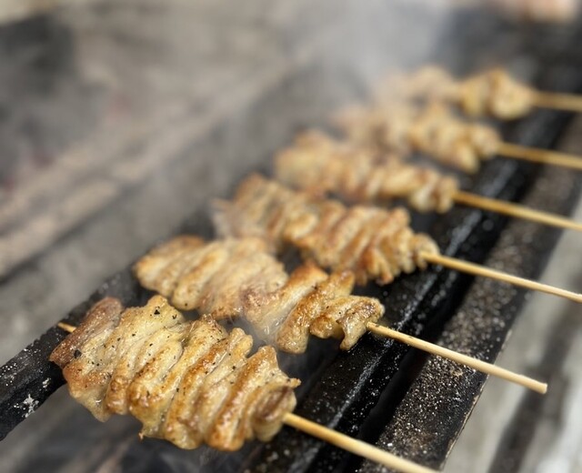 パリパリな鶏皮