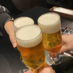 イタリアン チャイナバル村塾 - 香るプレミアム（660円）で乾杯ですよ