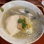 麺房 昭和呈 - 冬季限定牡蠣ラーメン