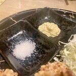 Uojimaya - カリカリ唐揚げの　塩とマヨネーズ