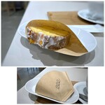 ONCA COFFEE - レモンケーキは、珈琲用のペーパーフィルターに入っていて、なんかお洒落。^^