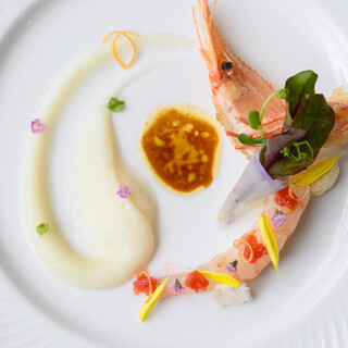 [Lunch] Recommended lunch course “Saison” 4,500 yen