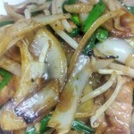 白龍ラーメン - 野菜たっぷり　豚バラたっぷり