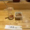 Sushiya Ginzou - 寒いので「焼酎のお湯割梅干し入り」で始めます