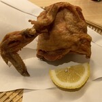 ひな鳥素揚げ 目黒 月鳥 - 