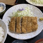 柳ばし - メンチかつ定食