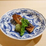 鮨 あらい - 黒七味焼きのどぐろ幽庵焼き