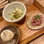 Nikomiya Miura - 小鉢料理お得な3品盛り合わせ