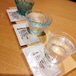 三ノ汁 - 日本酒飲み比べ